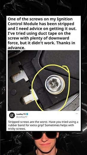 Stripped Screw Fix Tip