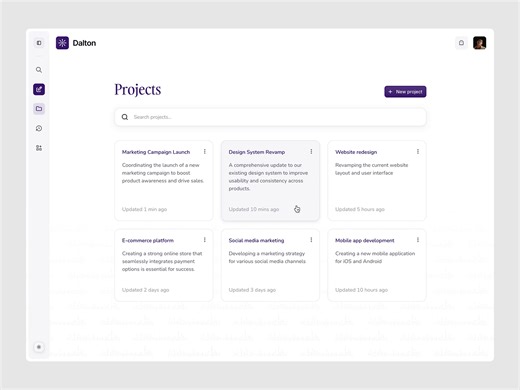 Dalton - AI Platform Design