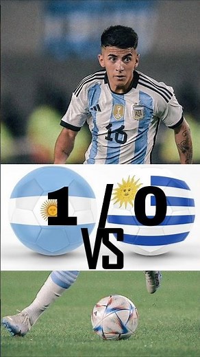 ✅ Argentina 1-0 Uruguay | Thiago Almada’s Stunning Goal! ⚽🔥 | Full HD