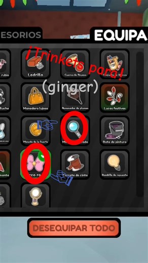 parte 1 trinkets para (ginger)