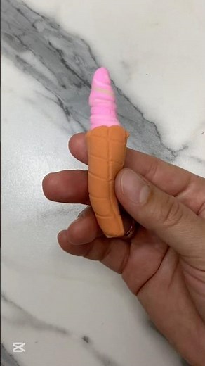 Miniature Ice Cream from Polymer Clay