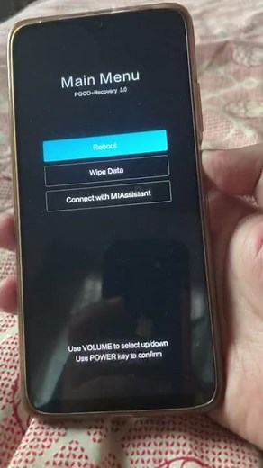 POCO M3 stuck in recovery mode after update MIUI 12.5