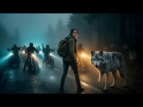 The Bikers Laughed When They Saw Her Alone — Seconds Later, Wolves Appeared