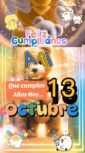 395K views · 2K reactions | Yo amo con todo mi corazón a alguien muy especial que cumple años Hoy 13 de octubre | Feliz Cumpleaños - Happy Birthday | Facebook