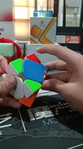 how to do advanced finger tricks for U perm #puzzle #3x3 #cubing #rubikscube #skewb #speedcubing