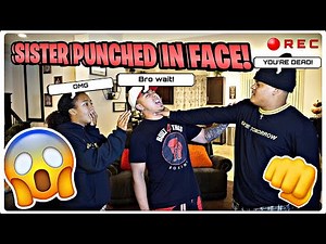 Little Sister GOT PUNCHED IN THE FACE By Older Brother's FRIEND PRANK! *CRAZY*