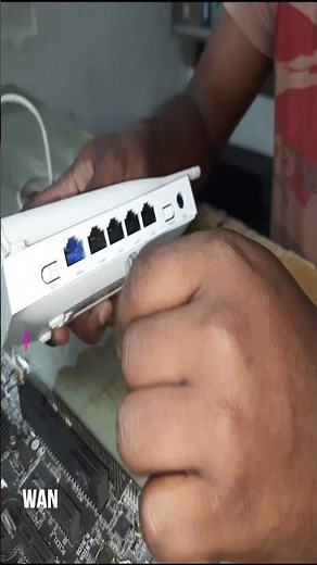 How to Setup Router and Onu Internet Connection | lan to lan and wan router connection