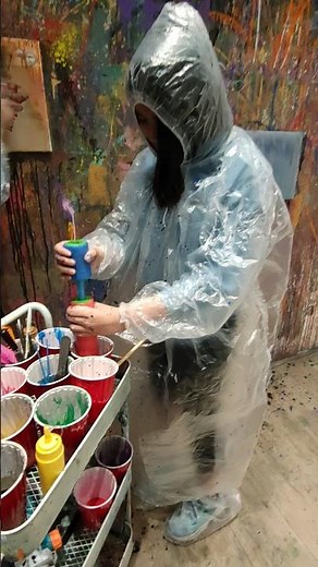 How About My Face,Is It Dirty?😁#splat#splatroom#painting #paint #shortsvideo #shortvideo #shorts#fun