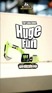 Remote Control Crane Toy | Tiny Machine Huge Fun | Crazy Hamster Toys Yavatmal
