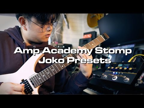 Amp Academy Stomp - Factory Presets Demo | Joko F8A-F8C