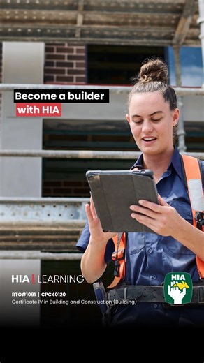 Don't wait to gain valuable skills with our Certificate IV in Building & Construction. Enrol today for 2025. *Eligibility criteria applies. Click through to the website to find out more. | Housing Industry Association - HIA | Facebook