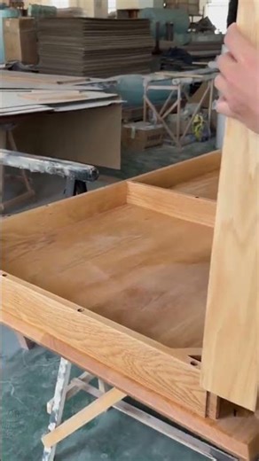 the process of assembling the legs of a chair made of wood properly and correctly