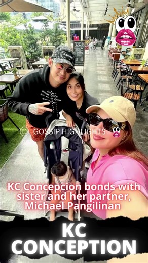 KC Concepcion Bonds with Sister and Partner - Family Day Out