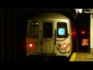 MTA New York City Subway Exclusive! : Euclid Avenue Bound R44 C Train @ Spring Street