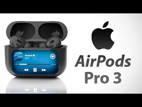 AirPods Pro 3 Release Date and Price - NEW SCREEN ON FRONT LEAK!