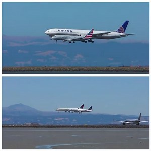 1.9K views · 49 reactions | Amazing to see how precise flying has become! We can build any airline aircraft with any livery into a custom model! - - Posted by @hd_melbourne_aviation Awesome double parallel landing at #sfo - - #planespotter #avgeek #aviation #aviationdaily #aviationlovers #airplane #airplanes #777 #embraer #airbus #boeing #757 #a320 #airplanemodel | Factory Direct Models | Facebook
