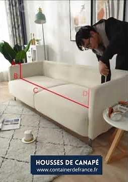 Housse canapé - Housse de canapé extensible - + 30 modèles de housses de protection pour canapés