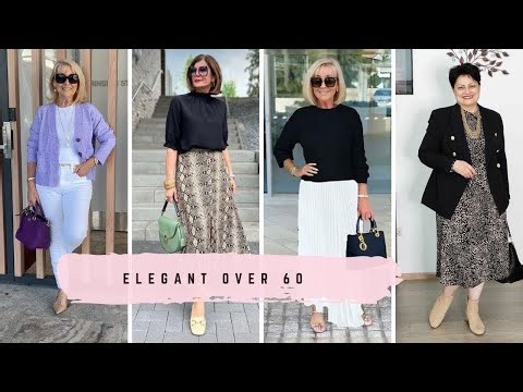 Classy & Timeless Outfits for Women Over 50, 60 & 70 | Elegant Everyday Style