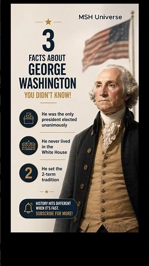 3 Mind-Blowing Facts About George Washington 🇺🇸 (You Didn’t Know!)