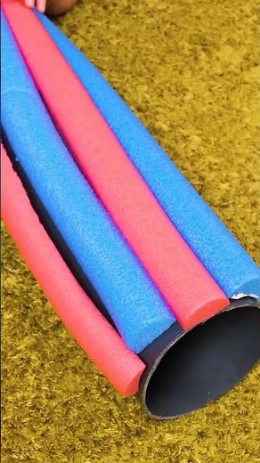 DIY Greek column from recycled materials! ♻️🏛️✨ #ecocrafts