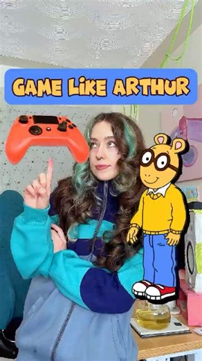 Arthur in the form of a game… #arthur #90skid #90scartoons #indiegame #cozygame