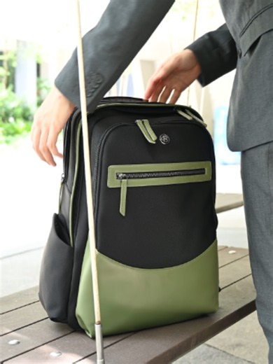 Designed for those always on the go🎒The Winchester Backpack from Charles Berkeley blends polyester and leather with thoughtfully designed compartments for effortless organization wherever the day takes you. #LeatherAvenue #CharlesBerkeley #Backpack #Effortless #Modern