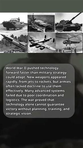 What Happens When TECHNOLOGY Outpaces STRATEGY? #historyshorts #ww2 #history