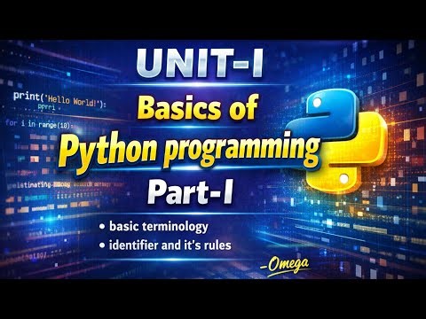 UNIT-I:Basics of python programming||terminology and identifier rules explained clearly in TELUGU