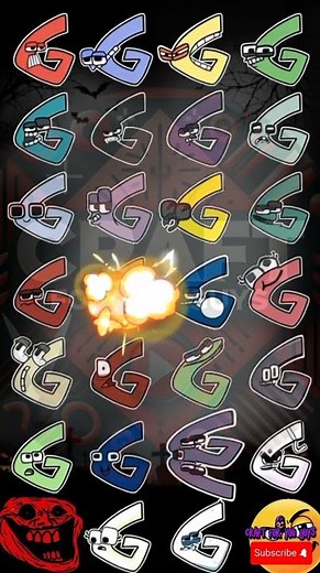 Alphabet Lore But Everyone is G #alphabetlore #short