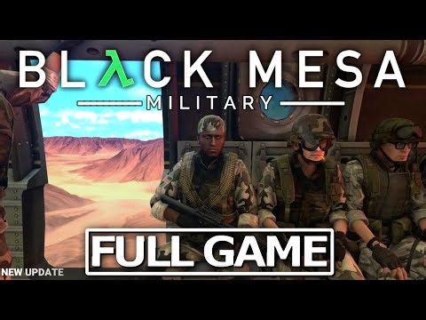 Black Mesa: Military | New Update | Full Game Walkthrough [4K UHD]