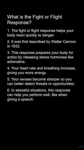 What is the Fight or Flight Response?