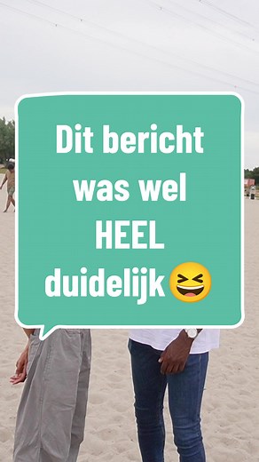 Het bericht was wel HEEL duidelijk😆 maar, jouw gedachten? #bedpartners #sex #fy #straatinterviews #interviewnl #iva