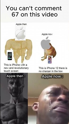 iPhone Then vs Now 💀 #apple #iphone #memes
