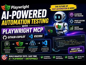 Playwright Tutorial 23 : AI-Powered Automation Testing with Playwright MCP, GitHub Copilot & VSCode
