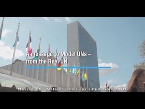 Message des Nations Unies aux simulations ONU