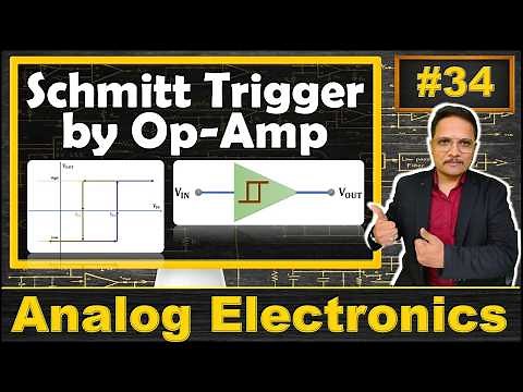Schmitt Trigger using OpAmp (Basics, Circuit, Working & Transfer Characteristics) Explained