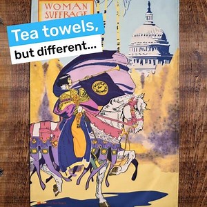 423 reactions · 116 shares | We make tea towels inspired by history's radical campaigns, leaders & writers ‍♀️‍♂️ Browse for good news from history  ca.radicalteatowel.com/tea-towels/ | The Radical Tea Towel Company | Facebook