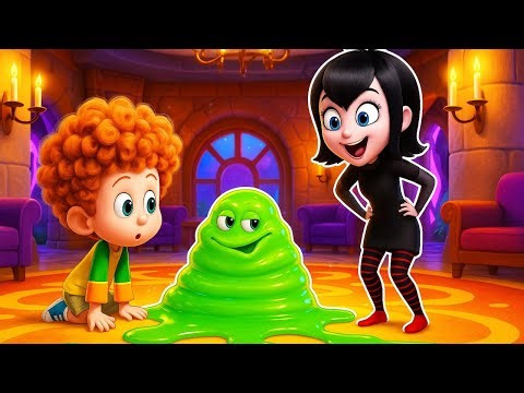 The Slime Surprise! 🦠 Dennis & Mavis Discover a New Friend! | Funny Hotel Transylvania Animation