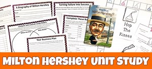 Milton Hershey FREE Unit Study - peanut butter fish lessons
