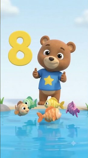 Count 6 to 10 with Tiny Bear 🐻🔢 | Counting Song for Kids | Tiny Tunes Planet