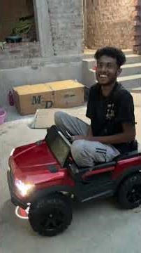 POBO JEEP 4 Motors 4×4 , remote control, USB player, jeep battery Operated ride #PoboJeep #jeep