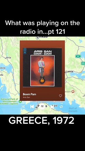 Exploring Greek Music on the Radio in 1972