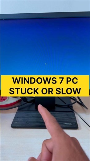 Windows 7 Running Slow? Make Your Old PC Faster! #pctipsandtricks #windows7 #oldpc #shorts