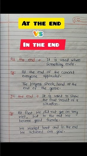 Mind-Blowing Twist: At the End or In the End?