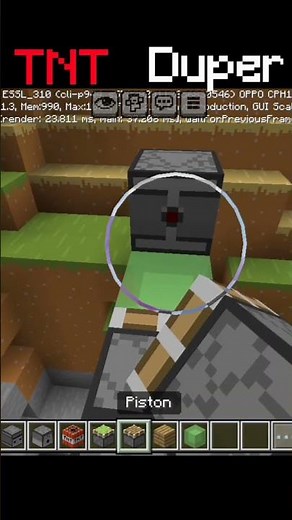 how to make TNT Duper in MCPE / JAVA 💀 #minecraftanimation #minecraft #minecraft #mcpe #transition