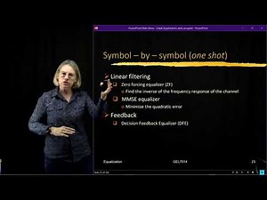 GEL7114 - Module 4.3 - Taxonomy and linear equalizers
