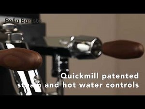 The Quick Mill Rubino Luxe Espresso Machine