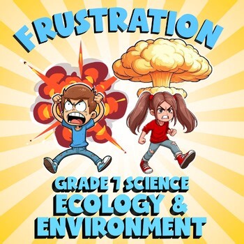 Ecology & Environment FRUSTRATION Science Game - No Prep Grade 7 Review