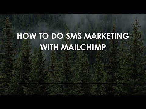 How To Do SMS Marketing With Mailchimp