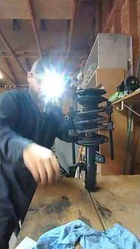 Lexus front strut change out. #shop